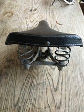 vintage sprung saddle of a