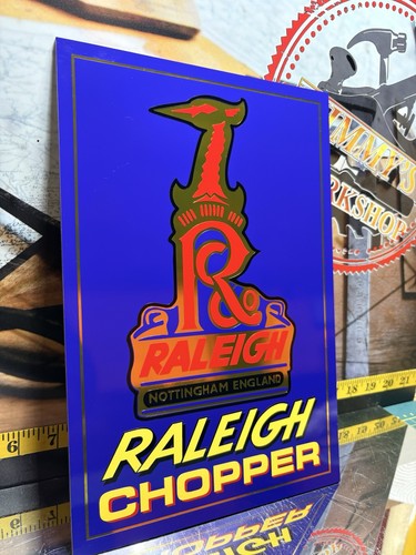Raleigh chopper sign - chopper,