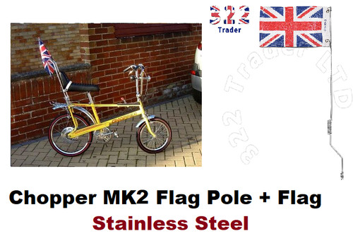 Raleigh chopper mk2 bike flag - bike,